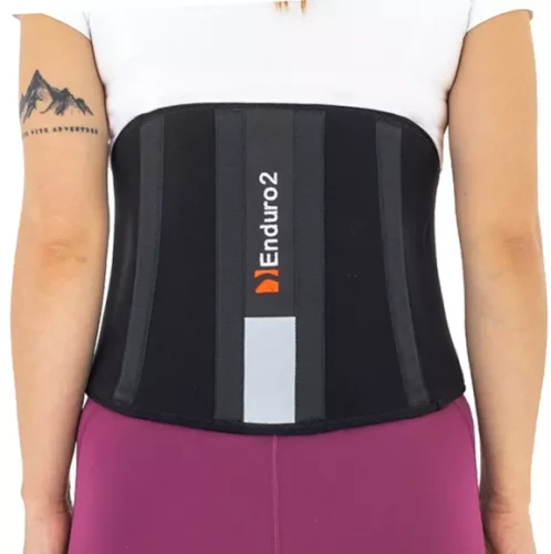 Wysoka orteza lędźwiowo-krzyżowa z fiszbinami pas nerkowy ENDURO-02 Reh4Mat