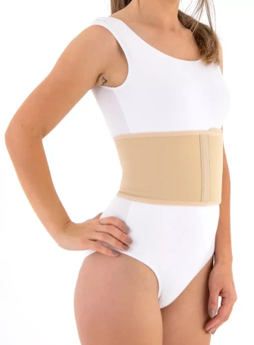 Pas żebrowy ortopedyczny unisex oddychający z usztywnieniem OT-15 Reh4Mat