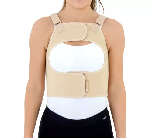 Pas piersiowy damski torako z usztywnieniem oddychający AM-PTD Reh4Mat