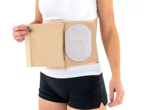 Pas brzuszny stomijny unisex z otworem oddychający OT-14 Reh4Mat