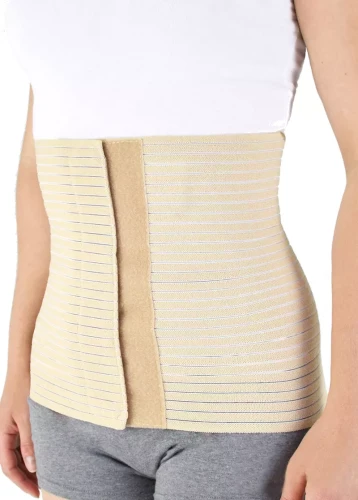 Pas brzuszny unisex pooperacyjny oddychający AM-APBN Reh4Mat