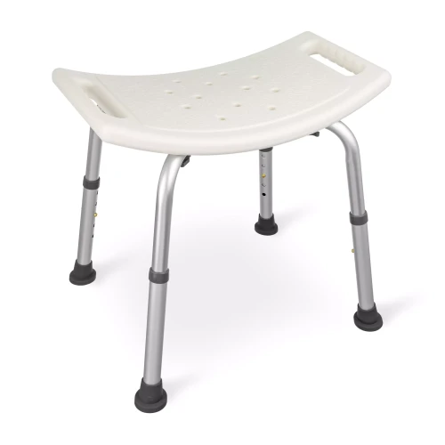 Taboret prysznicowy krzesło z uchwytami regulowane do 136 kg Timago