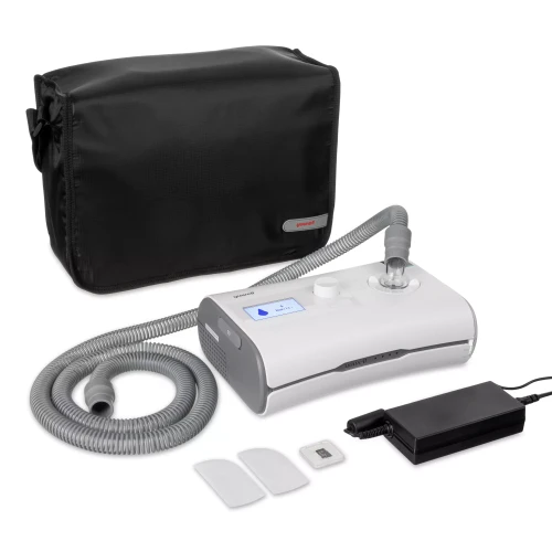 Aparat do leczenia bezdechu sennego AUTO CPAP z maską nosowo-ustną i wbudowanym nawilżaczem Yuwell