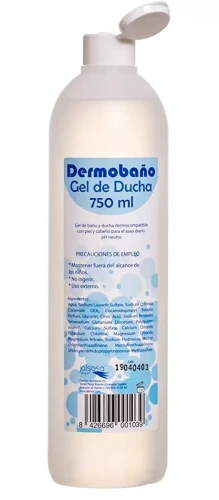 Żel i szampon pod prysznic 2w1 odżywczy dla osób o delikatnej skórze 750 ml