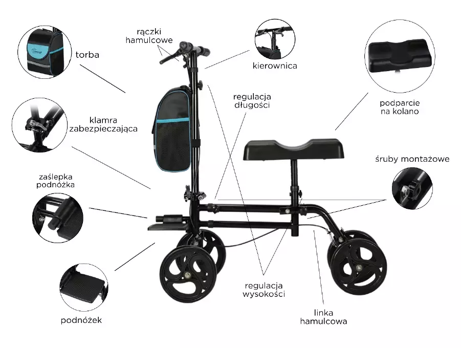 skladna-podporka-czterokolowa-z-podparciem-na-kolano-torba-i-hamulcami-regulowana-timago-knee-walker-10.webp