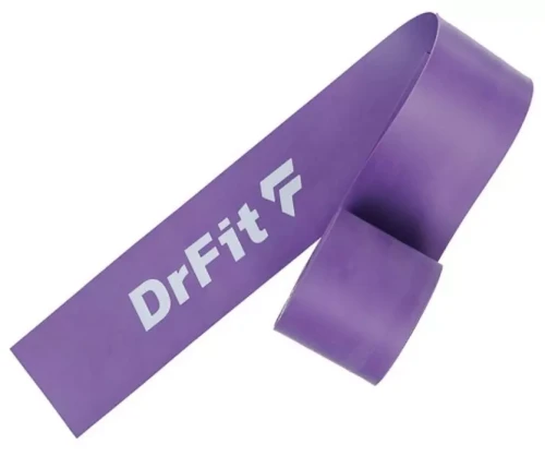 Taśma do flossingu Floss Band Sanctband do ćwiczeń i rehabilitacji DrFit fioletowa