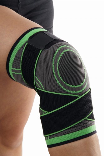 Elastyczna opaska na kolano stabilizator sportowy z pasami OrthoVisions