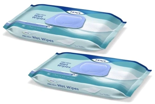 Chusteczki nawilżane 96 szt. do codziennej higieny i pielęgnacji, zapachowe TENA ProSkin Wet Wipes 