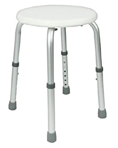 Taboret pod prysznic kąpielowy okrągły do 110kg regulowany ARmedical