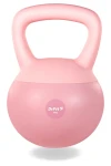 Kettlebell 8 kg pokryty gumą, wypełniony piaskiem hantla do ćwiczeń drFit
