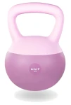 Kettlebell 12 kg pokryty gumą, wypełniony piaskiem hantla do ćwiczeń drFit