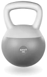 Kettlebell 16 kg pokryty gumą, wypełniony piaskiem hantla do ćwiczeń drFit