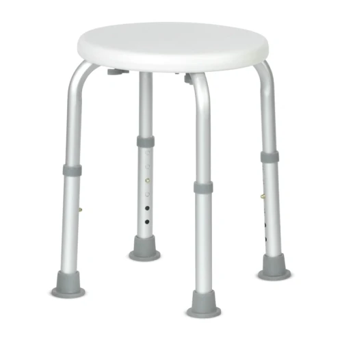 Taboret pod prysznic kąpielowy okrągły do 136kg regulowany OrthoVisions