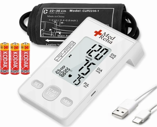 Ciśnieniomierz naramienny elektroniczny do mierzenia ciśnienia LCD Medreha