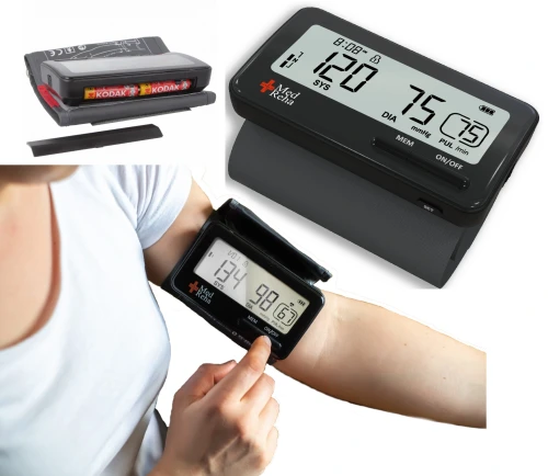 Ciśnieniomierz naramienny elektroniczny do mierzenia ciśnienia LCD przenośny SMART Medreha