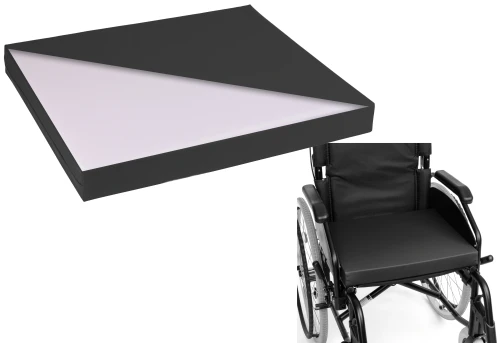 Poduszka przeciwodleżynowa do siedzenia, do wózka inwalidzkiego perforowana Timago