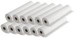 Zestaw 12 sztuk - podkład włókninowy w rolce 60cm x 50m biały, jednorazowy, do gabinetów medycznych