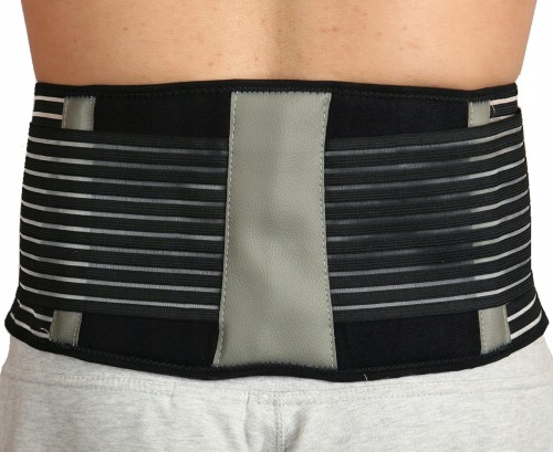 Pas magnetyczny lędźwiowy na kręgosłup rwę kulszową z turmalinem OrthoVisions
