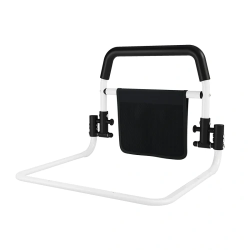 Poręcz przyłóżkowa, uchwyt ułatwiający wstawanie z łózka, składany, z miękkim uchwytem HandyGrip Timago