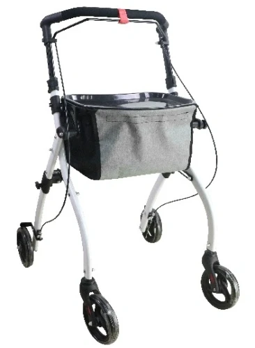 Lekka podpórka 4-kołowa, rehabilitacyjna z możliwością złożenia i hamulcem postojowym, zwrotna ARmedical