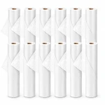 Zestaw 12 sztuk - podkład włókninowy w rolce 60cm x 50m biały, jednorazowy na łóżko do gabinetów medycznych
