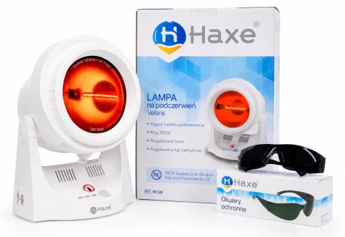 Lampa na podczerwień do terapii ciepłem na bóle mięśni i stawów do użytku domowego Haxe