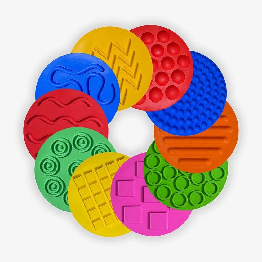duze-dyski-sensoryczne-dla-dziecka-do-zabawy-antyposlizgowe-25-cm-10-sztuk-line-sport-4.webp