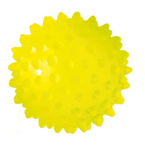 pilka-pileczka-do-masazu-rehabilitacyjna-do-rolowania-pino-zolta-2.png