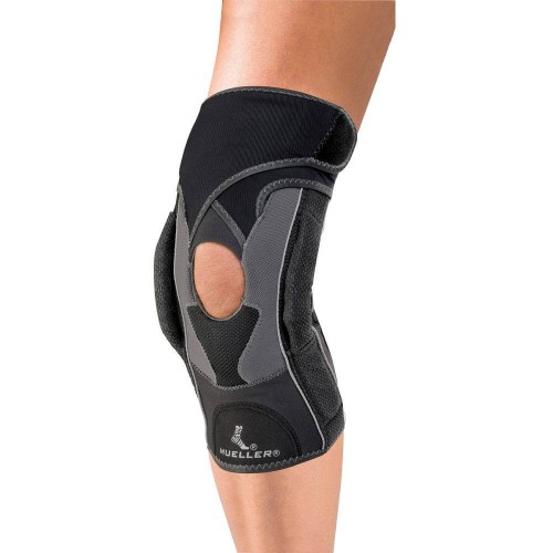 Stabilizator na kolano z regulacją kąta zgięcia i szynami sportowa opaska HG80 Mueller