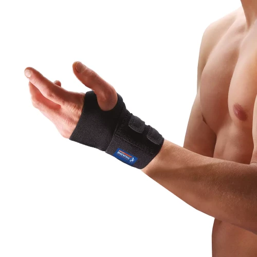Neoprenowa opaska stabilizująca nadgarstek z ujęciem kciuka Thuasne Sport