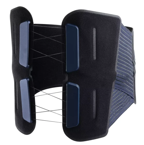 Orteza lędźwiowo-krzyżowa na kręgosłup z systemem łatwego i precyzyjnego zapinania LombaStab 2 Thuasne