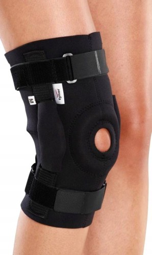 Orteza stabilizator na kolano z szynami na rzepy Tynor
