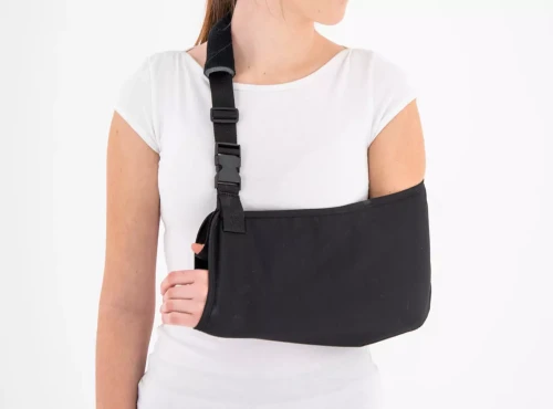 Temblak ortopedyczny na ramię i bark AM-SOB-03 czarny Reh4Mat