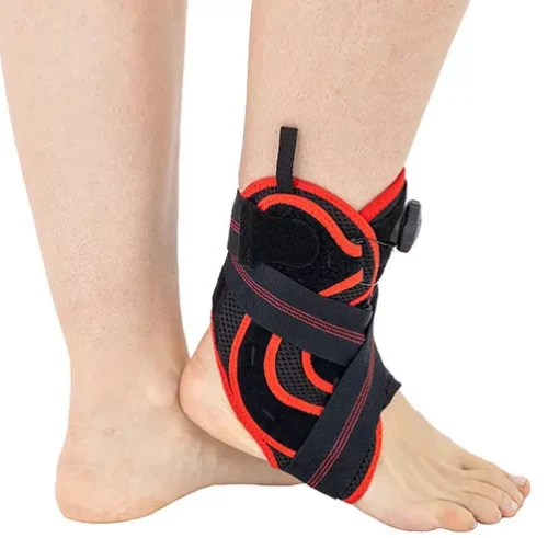 Orteza na kostkę z usztywnieniem bocznym, systemem BOA i pasami krzyżowymi  AM-OSS-05/CCA Reh4Mat