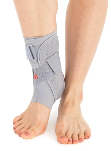 Orteza stawu skokowego z anatomicznymi łuskami i pasem dociągowym AM-SX-03 Reh4Mat