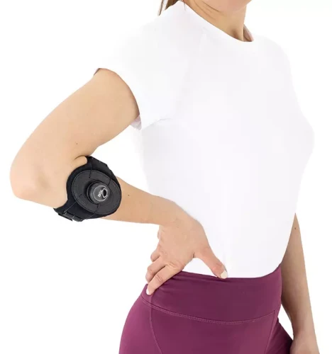 Orteza na łokieć tenisisty golfisty z pelotą uciskową i systemem BOA AM-SL-01/CCA Reh4Mat