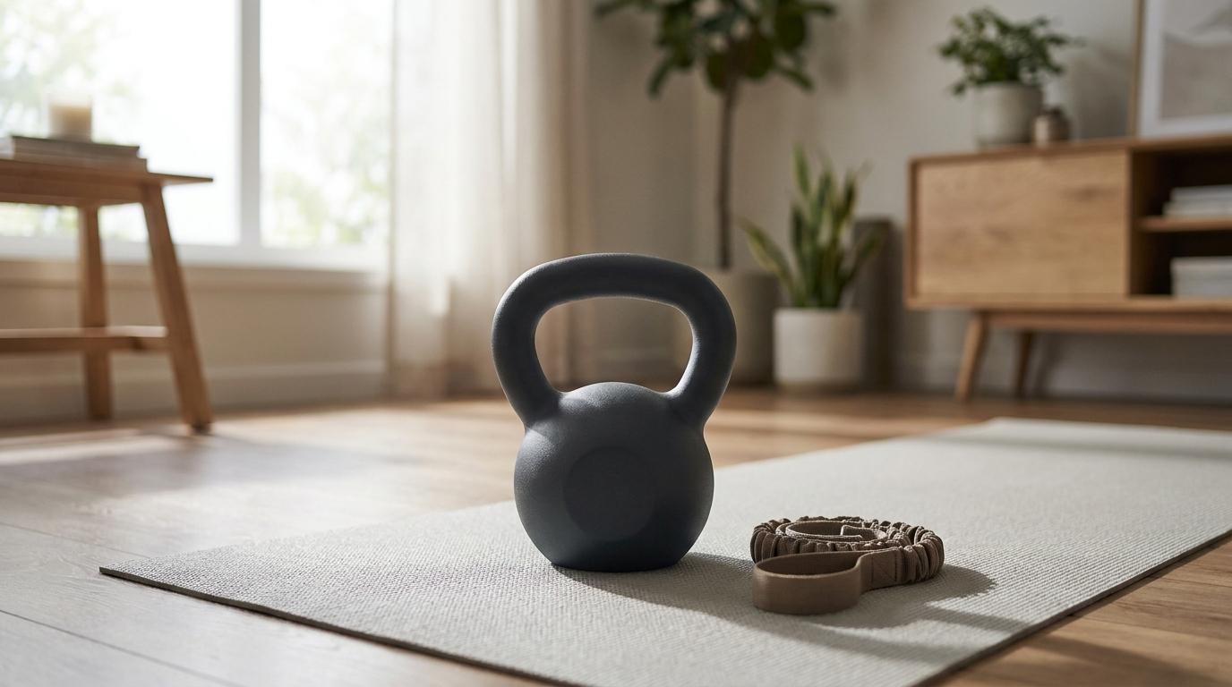 8 najlepszych ćwiczeń na pośladki z kettlebell - skuteczny trening w domu